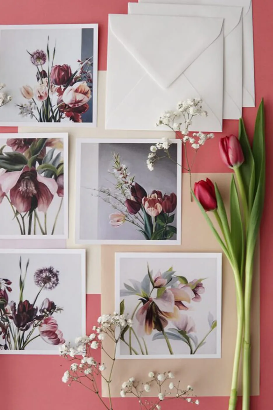 Ieva Kampe Krumholca Set of cards "I'm SPRING" | 5 pcs