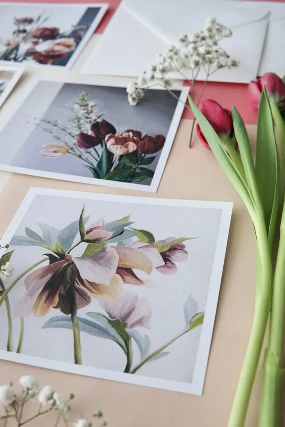 Ieva Kampe Krumholca Set of cards "I'm SPRING" | 5 pcs