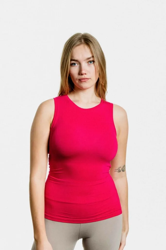 M50 Basic top | Fuchsia pink
