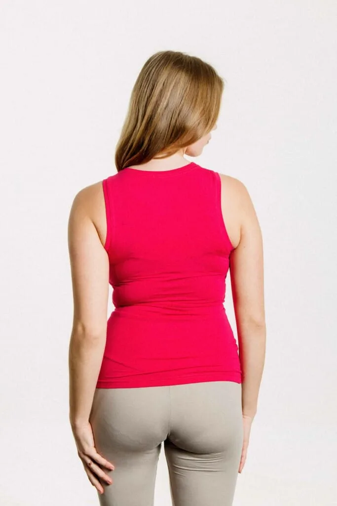 M50 Basic top | Fuchsia pink