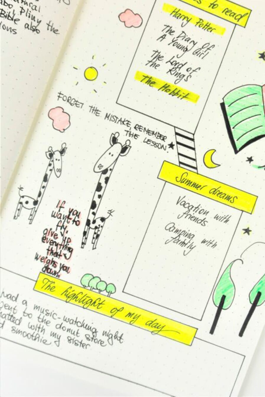 SEIK Bullet journal Black & White (2pcs)