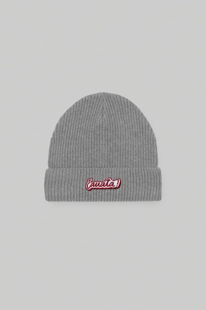 VAIRA VĪKSNE Organic cotton fisherman beanie | Mid heather grey