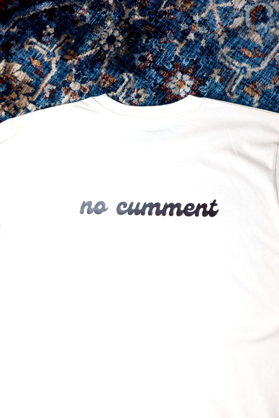 cum-community-t-shirt-no cumment-unisex-m50-organic-cotton