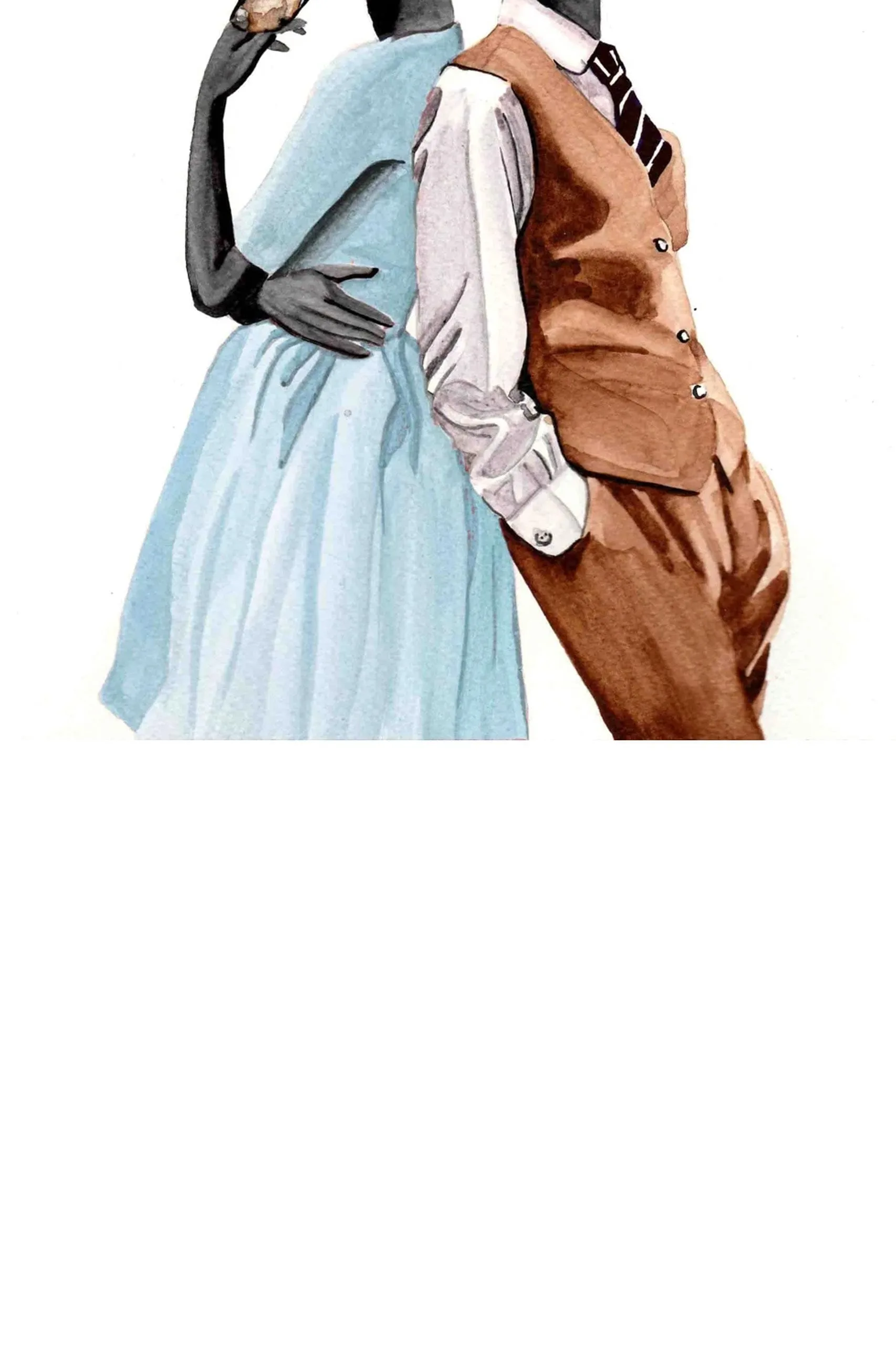 DressedFur A4 Plakāts Dobermaņu suņu pāris