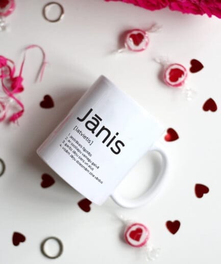 SEIK DESIGN MUG | JĀNIS