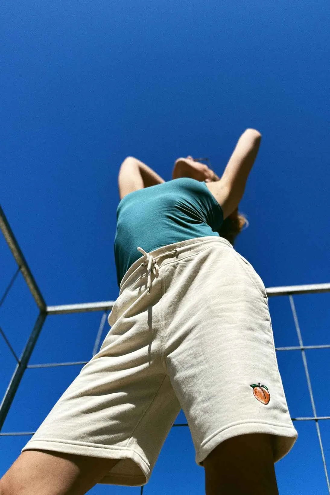 M50 x Vaira Vīksne Organic Joggers | PEACH, natural raw