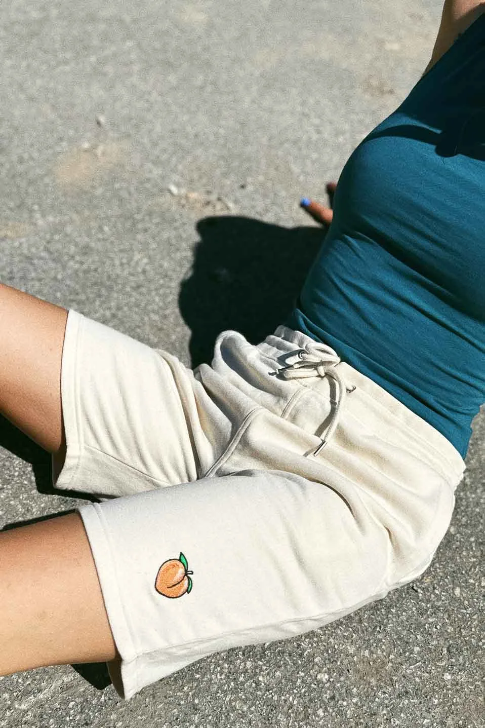 M50 x Vaira Vīksne Organic Joggers | PEACH, natural raw