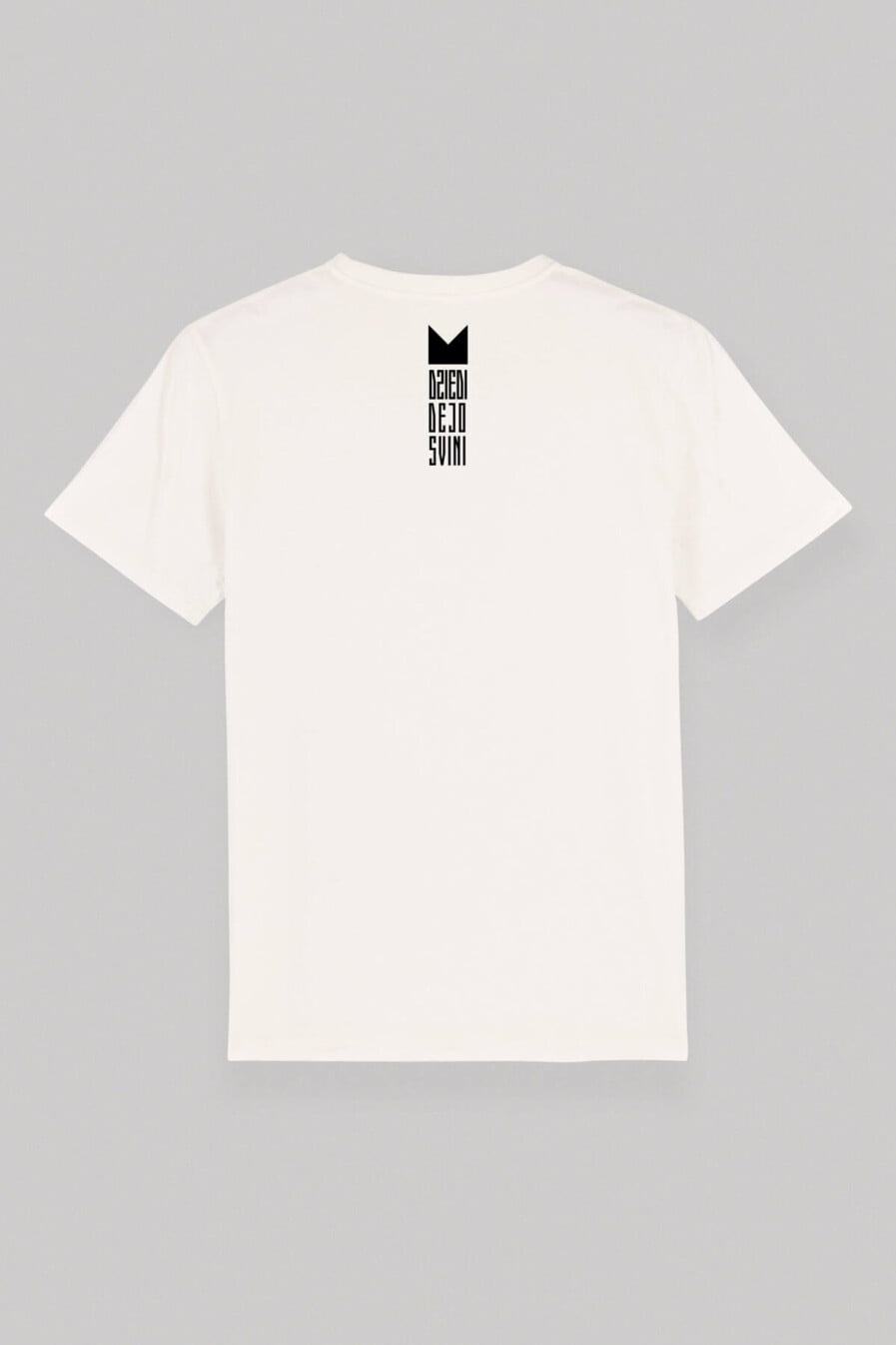 M50 Organiskas Kokvilnas T-Krekls | DZIEDI DEJO SVINI sirsnīgi