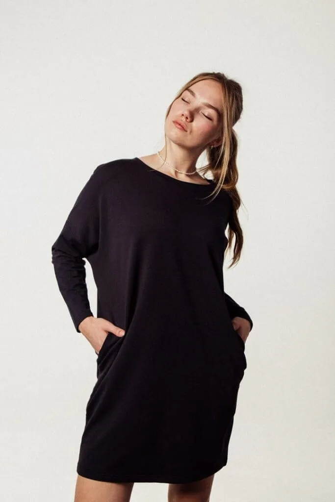 M50 Loose Cut Tunic with pockets | Graphite