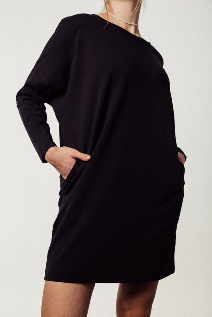 M50 Loose Cut Tunic with pockets | Graphite