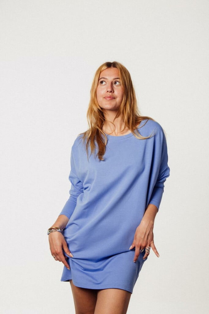 M50 Loose Cut Tunic with pockets | Sky