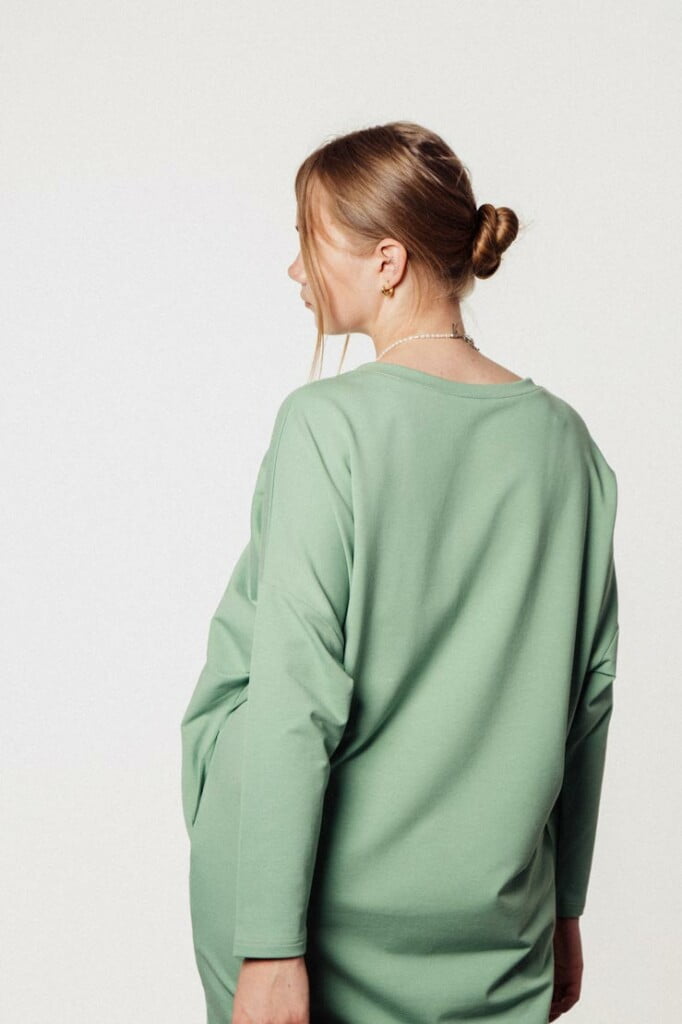 M50 Loose Cut Tunic with pockets | Mint
