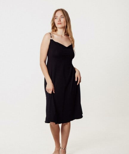 M50 Summer dress FERN | Black