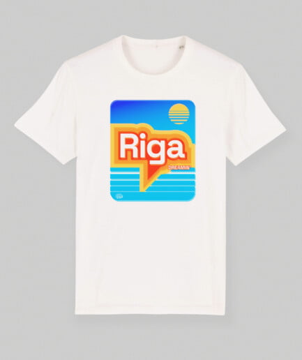 Vaira Vīksne Unisex Organic Cotton T-shirt | RIGA DREAMIN`