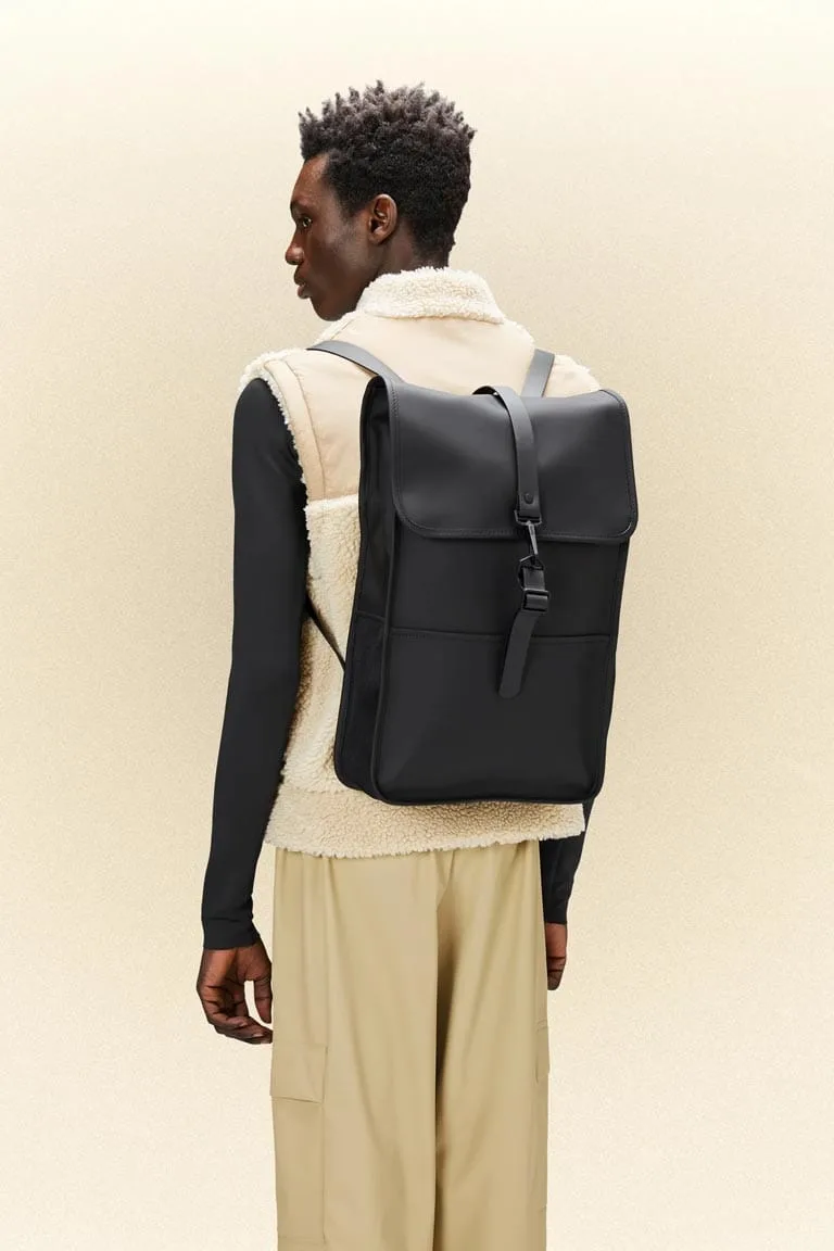 RAINS Backpack | Black
