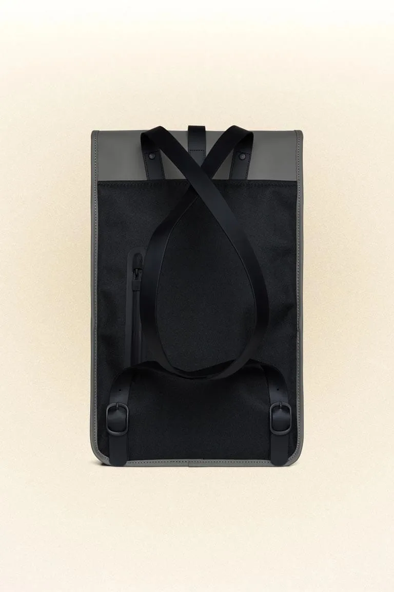 Rains Mugursoma | Pelēka Rains Mugursoma | Pelēka