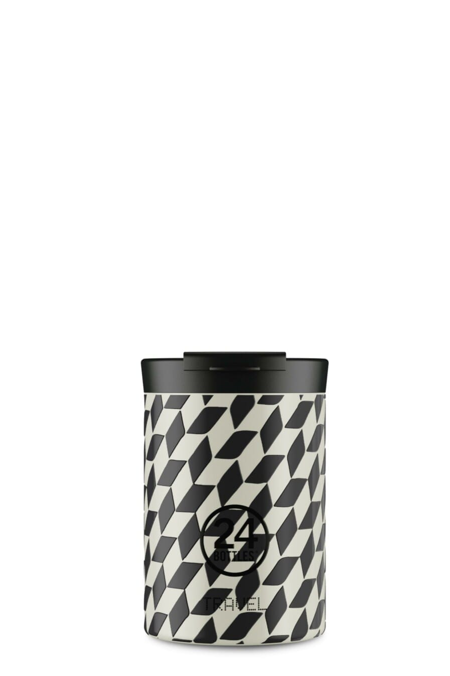 24Bottles Travel Tumbler  Groovy White 350ml