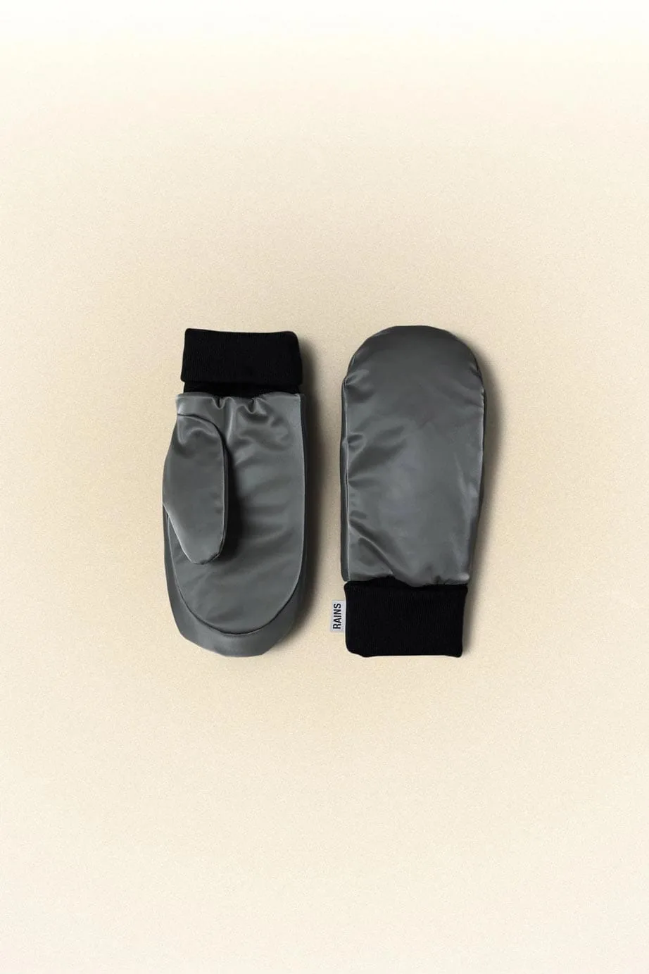 Alta Rains Puffer Mittens | Metallic Grey Alta Rains Puffer Mittens | Metallic Grey