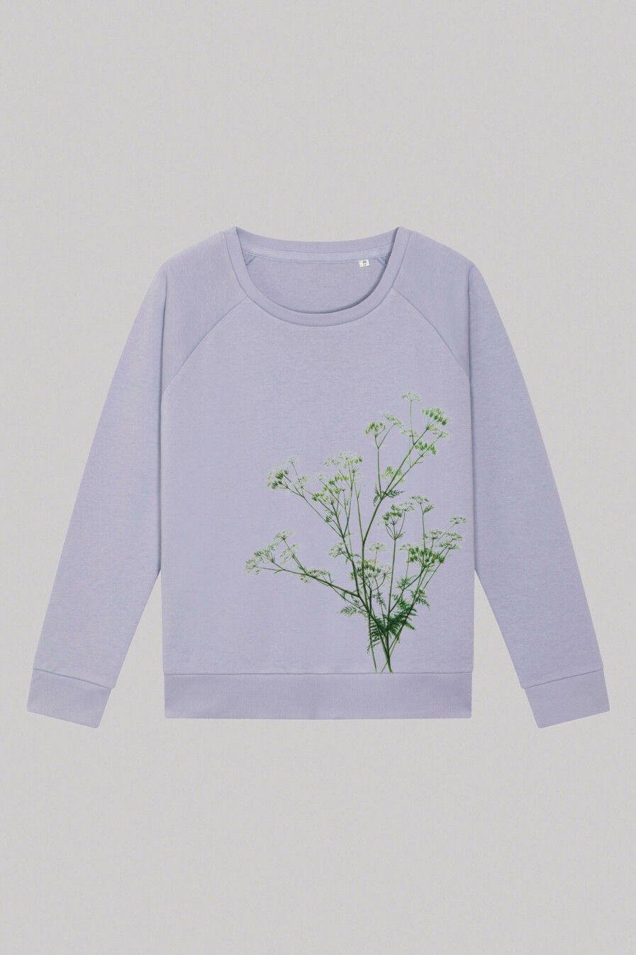 Ieva Kampe Krumholca Organic Cotton Womens Sweatshirt | WILD CHERVIL
