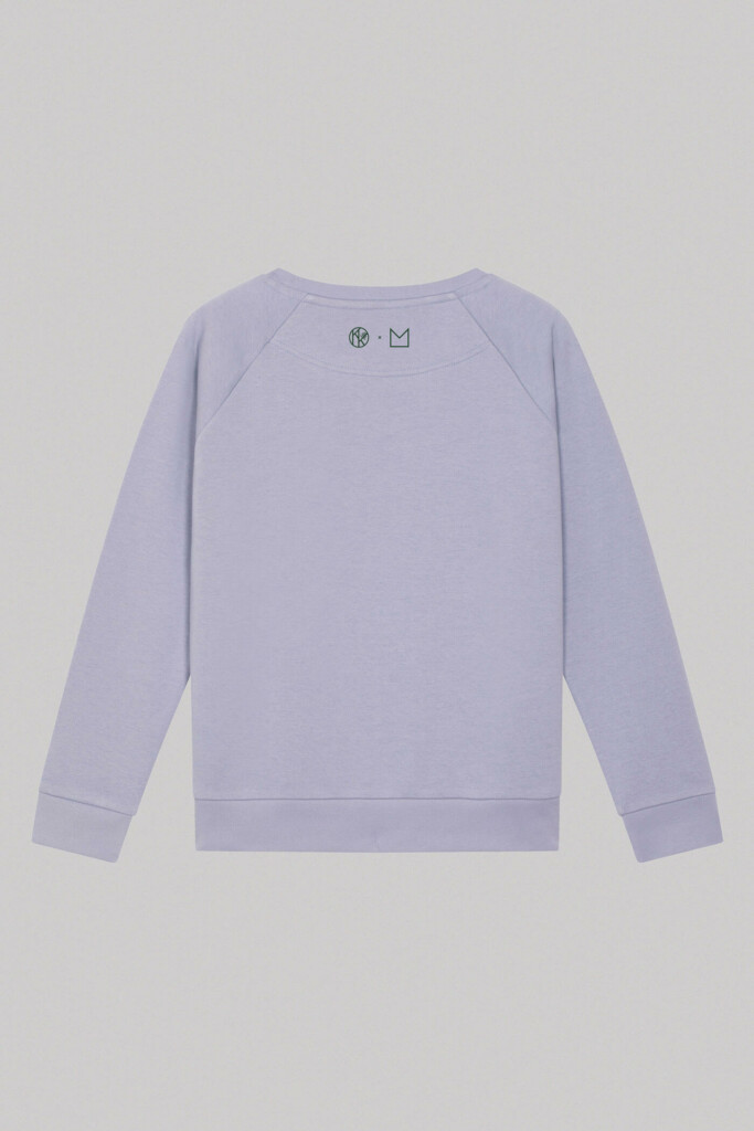 Ieva Kampe Krumholca Organic Cotton Womens Sweatshirt | WILD CHERVIL