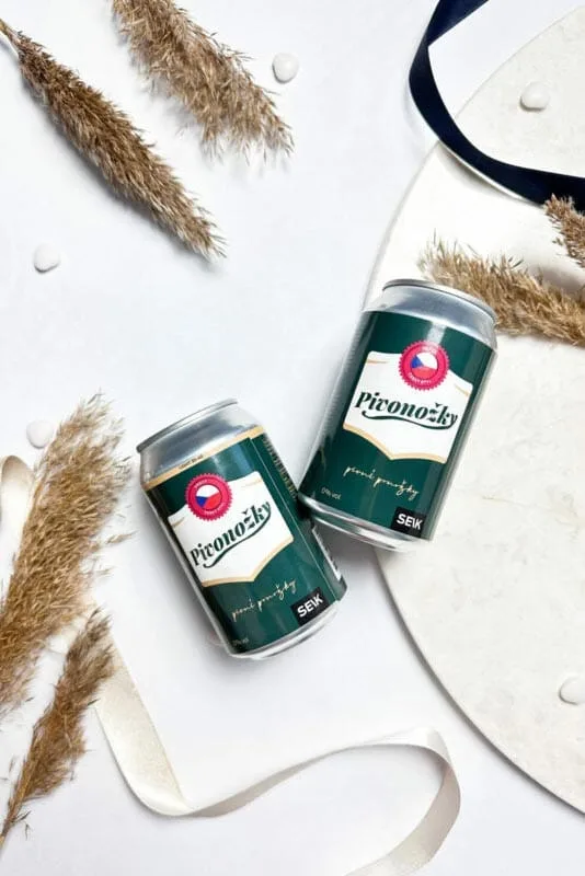 SEIK CZECH BEER SOCKS IN A CAN – PIVONOŽKY