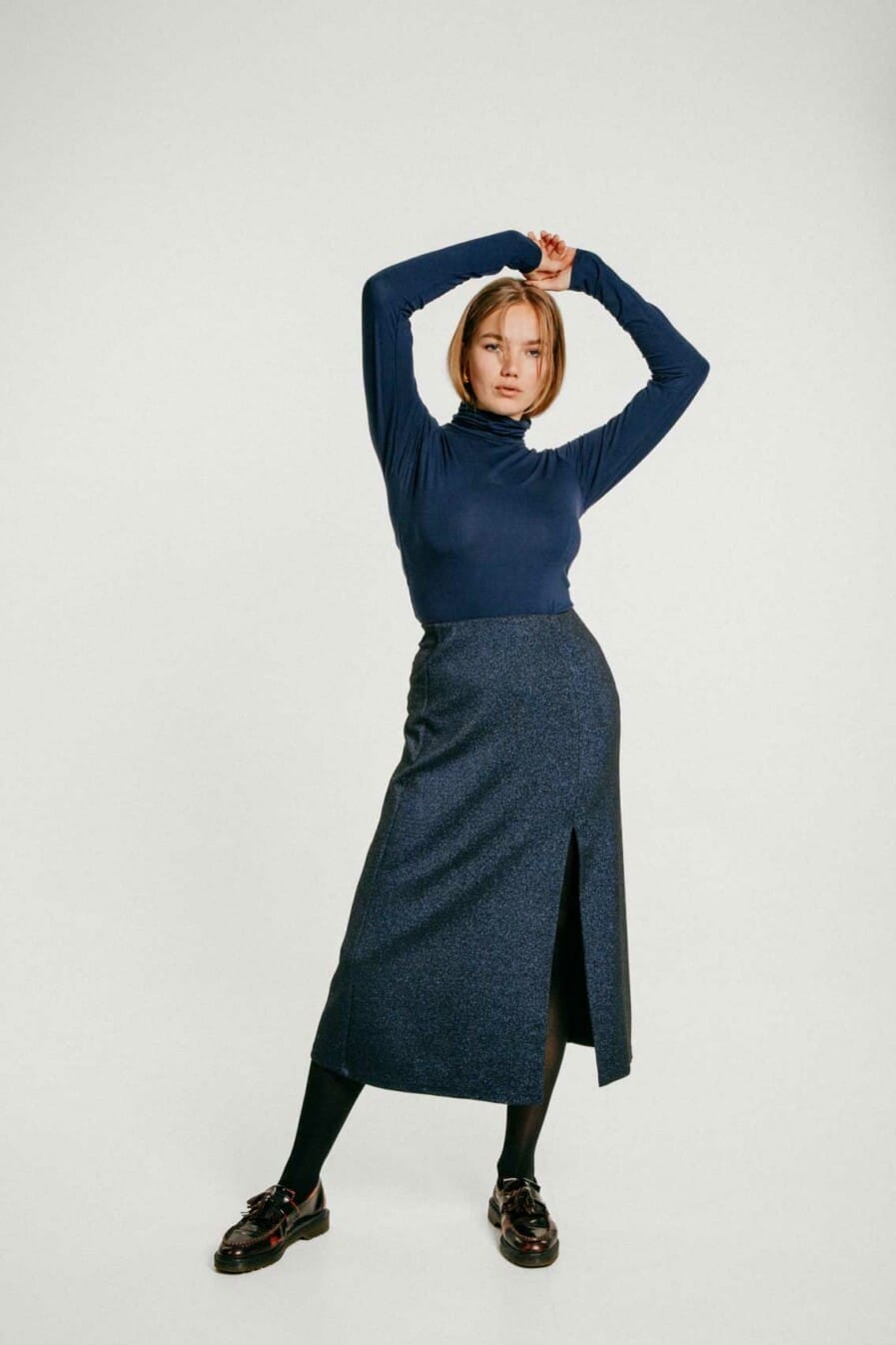 M50 Turtleneck | Navy