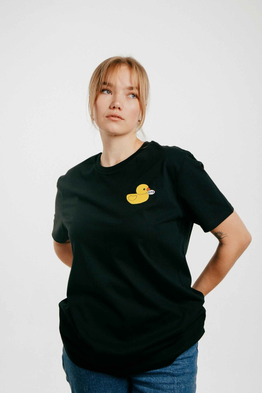 Schastia Zdorovia T-Shirt Duck | Black