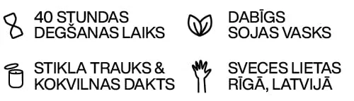 Sojas Vaska Svece GAISMA