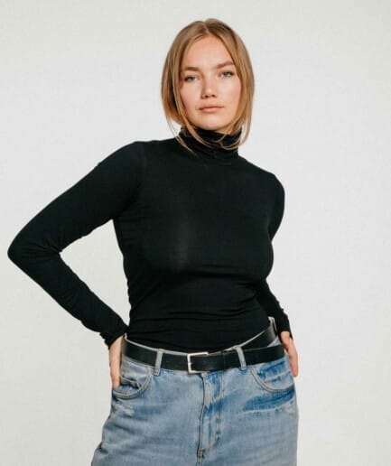 M50 Turtleneck | Black