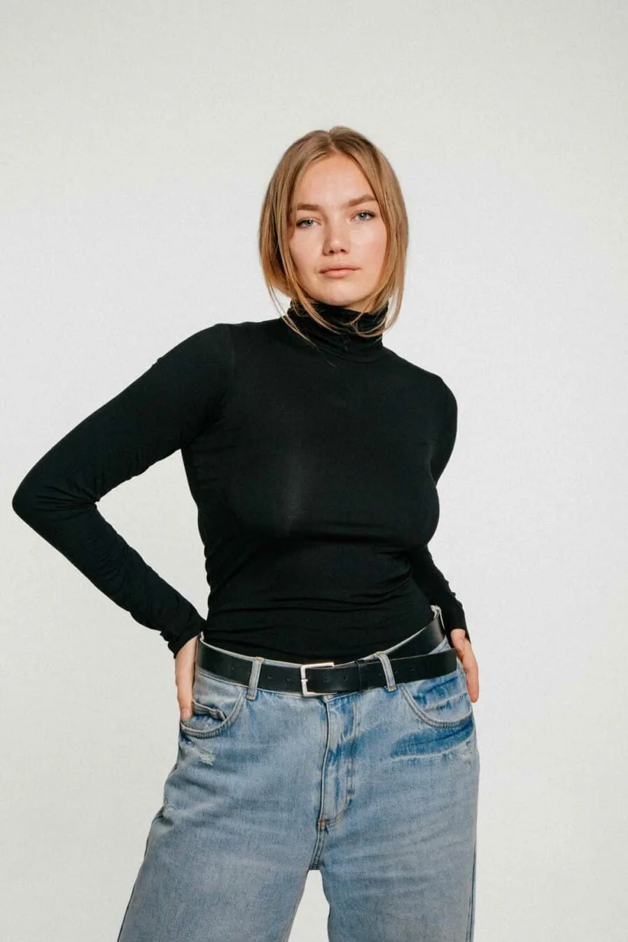 M50 Turtleneck | Black