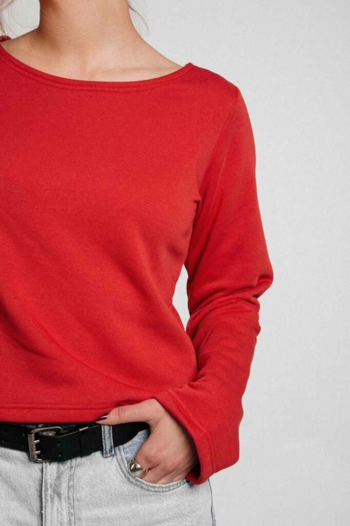 M50 Long-sleeved Top | Cranberry