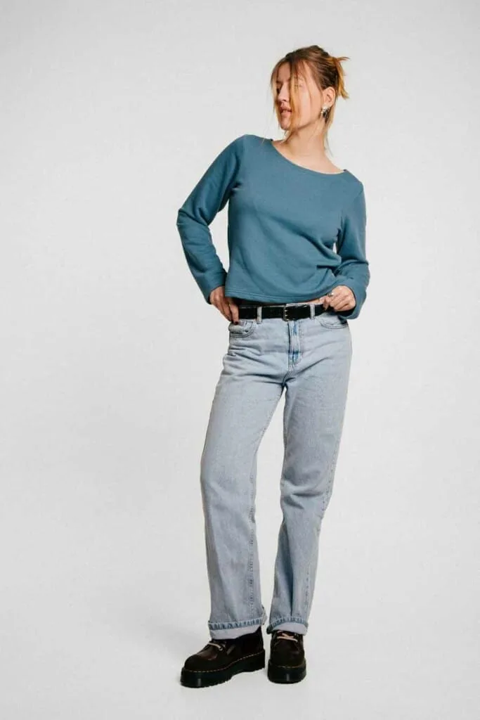 M50 Long-sleeved Top | Stone Blue