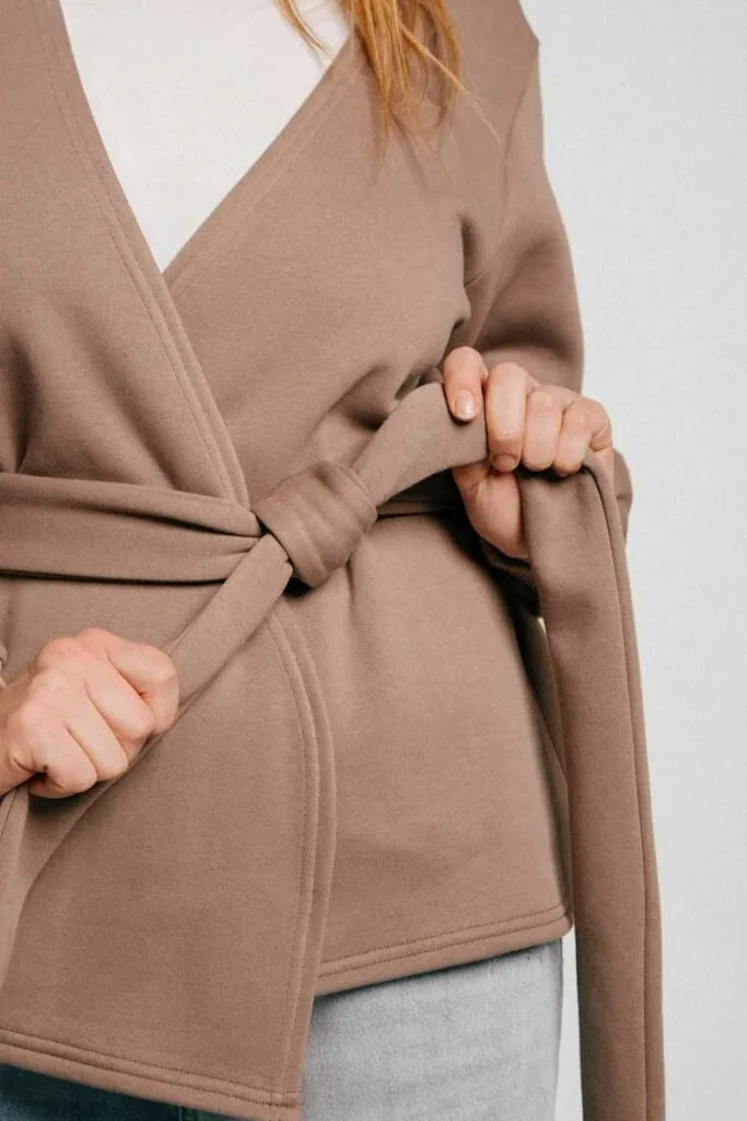 M50 Balloon Sleeve Jacket | Cappuccino