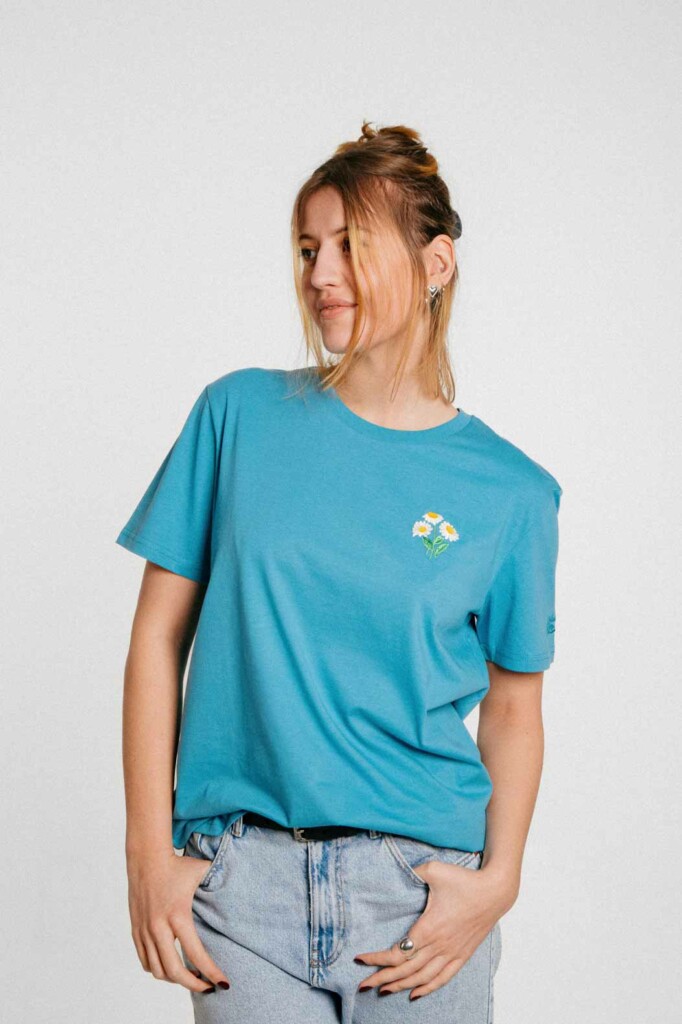 Vaira Vīksne Unisex Organic Cotton T-Shirt | Daisy