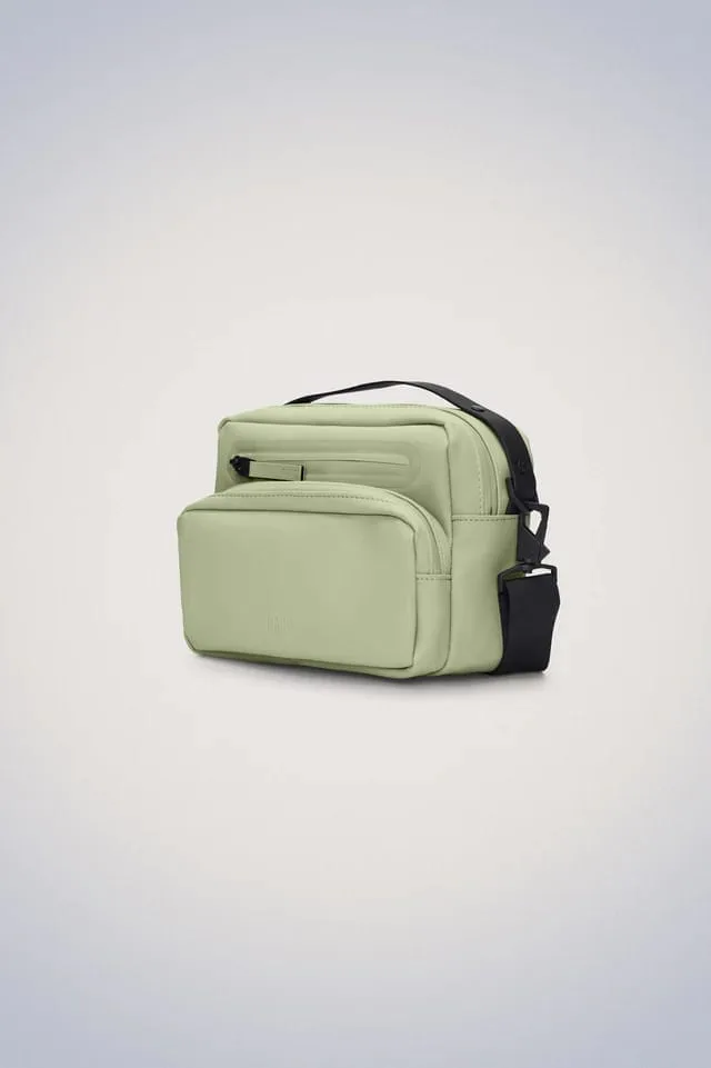 バッグ・カバンその他 Box W3 Shoulder Bag - RAINS - Synthetic - Green Rains Box Bag W3 - Small Essentials Day Bag with Carry Strap