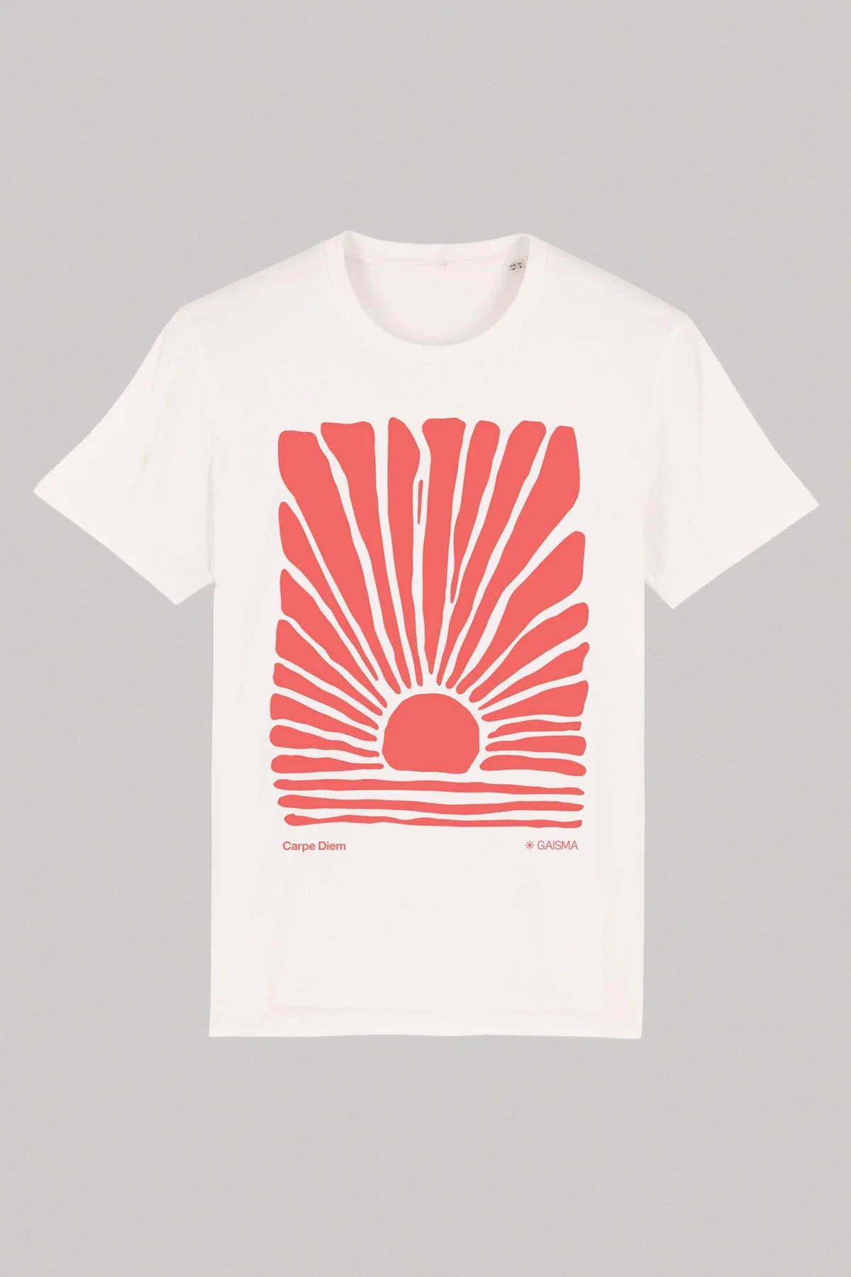 GAISMA Organiskas Kokvilnas Unisex T krekls | Carpe Diem