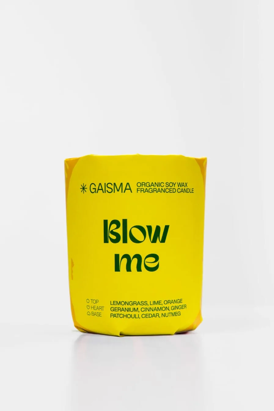 GAISMA 11 Blow Me – Aromātiska Dabīga Sojas Vaska Svecented Organic Soy Wax Candle