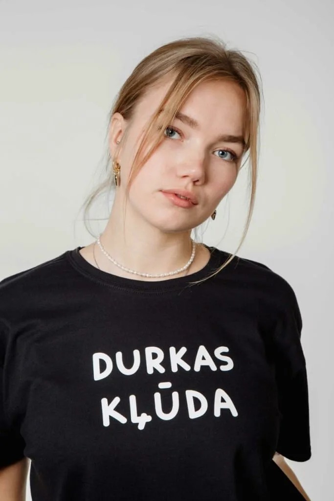 iidziiba Unisex Organiskas Kokvilnas T Krekls | DURKAS KĻŪDA