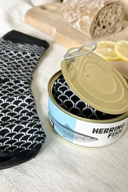 SEIK TINNED HERRING FISH SOCKS (MEN & WOMEN SIZE 35-46)