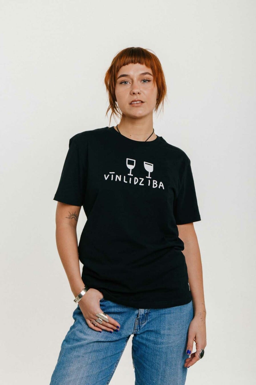 iidziiba Organic Catton Unisex T-Shirt | VĪNLĪDZĪBA