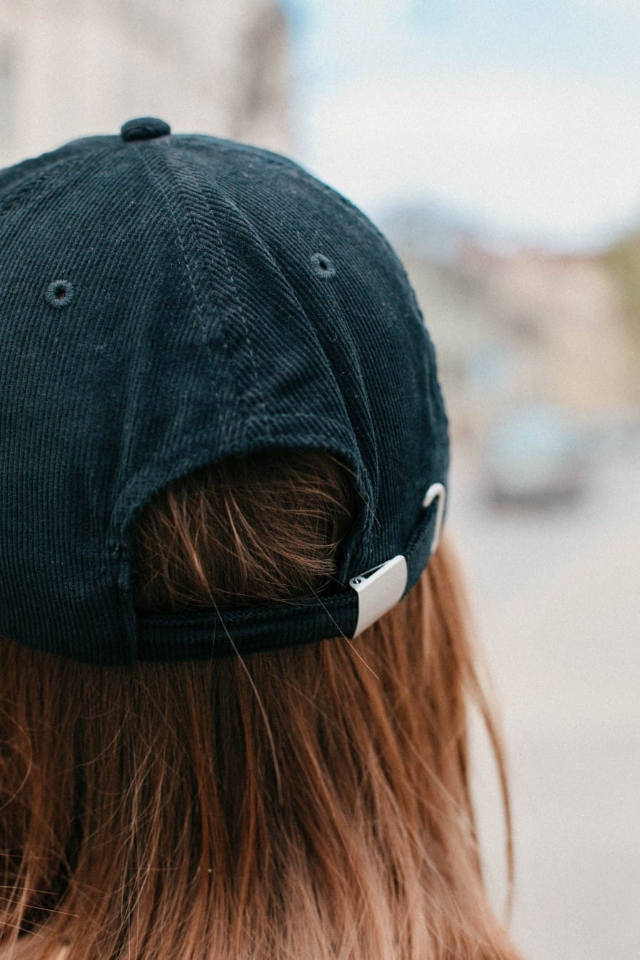 M50 X Vaira Vīksne corduroy cap POPPY| Black