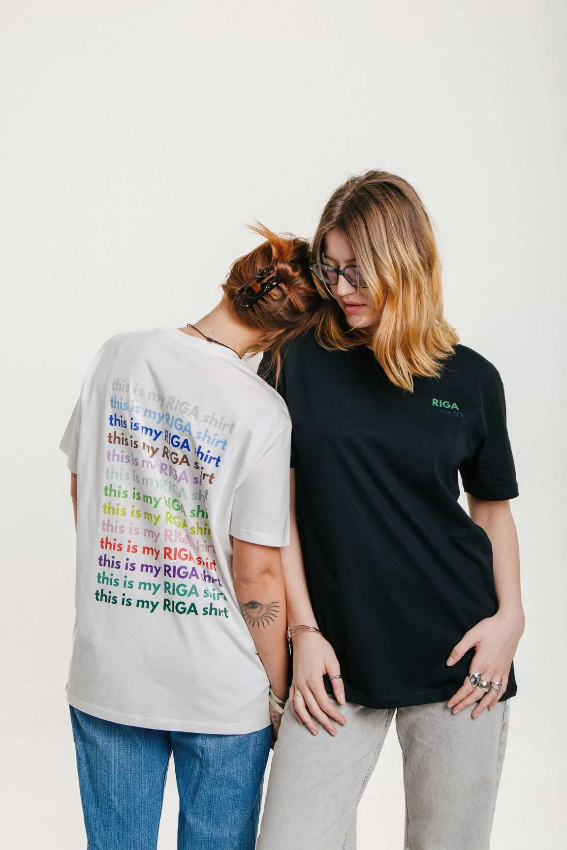 M50 Organiskas Kokvilnas T krekls THIS IS MY RIGA SHIRT | Melns M50 Organiskas Kokvilnas T krekls THIS IS MY RIGA SHIRT | Melns