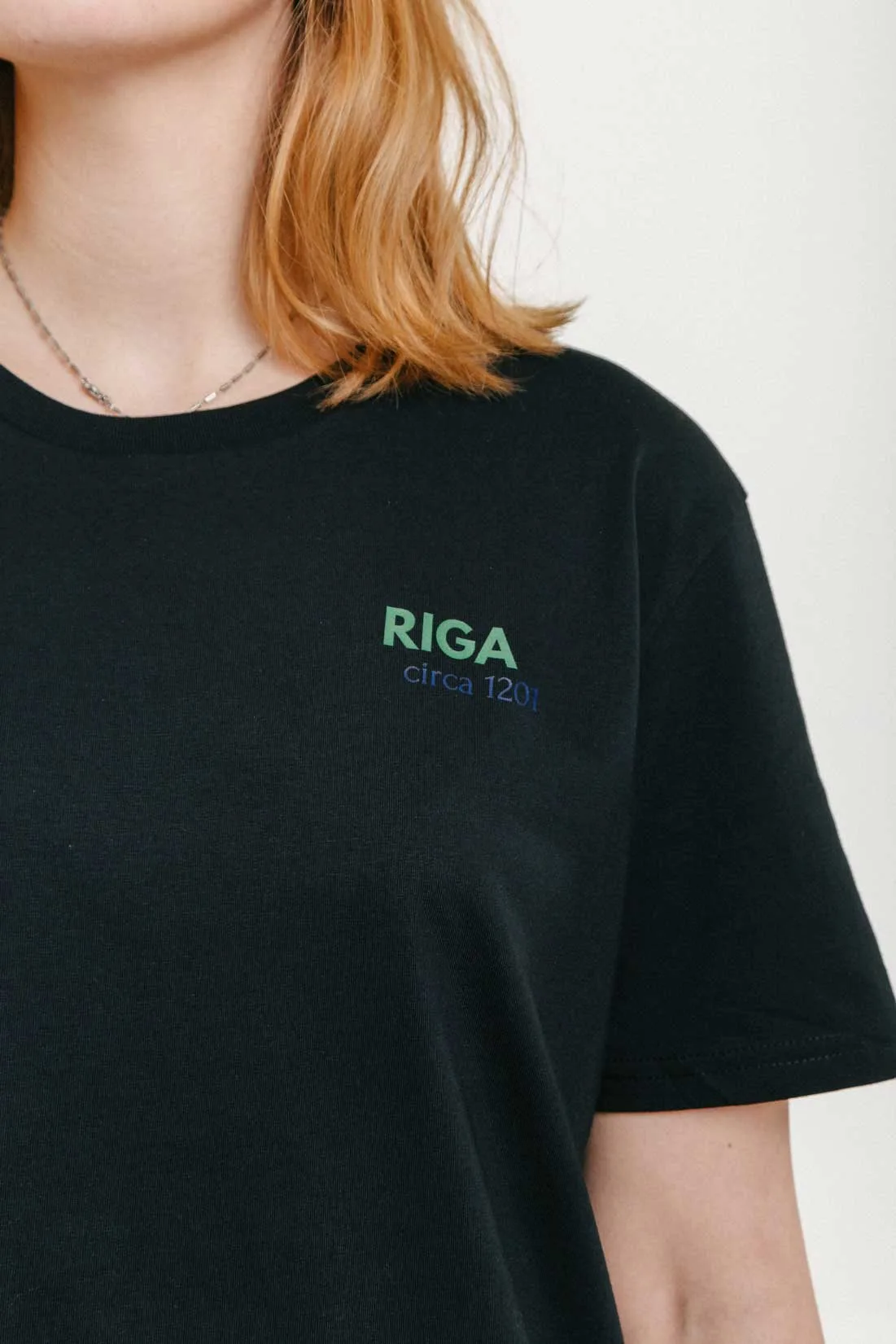 M50 Organiskas Kokvilnas T krekls THIS IS MY RIGA SHIRT | Melns M50 Organic Cotton Unisex T Shirt THIS IS MY RIGA SHIRT | Black