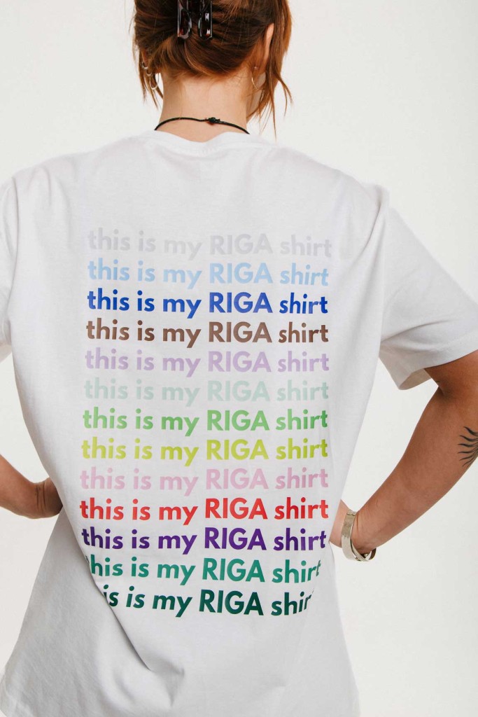 M50 Organic Cotton Unisex T Shirt THIS IS MY RIGA SHIRT | Off White
