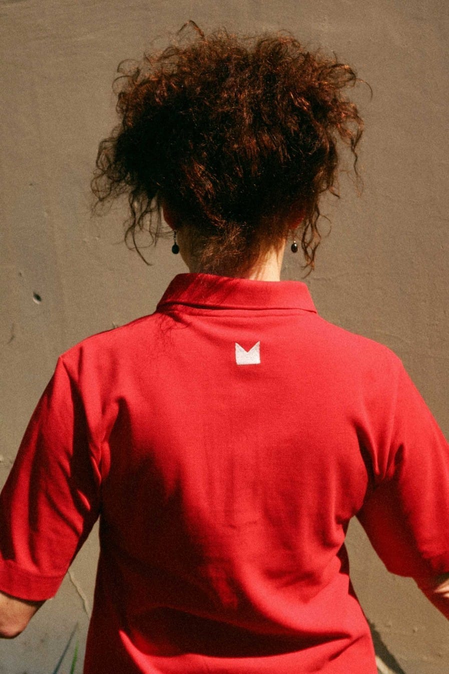 M50 Organic Cotton Women's dress | Red