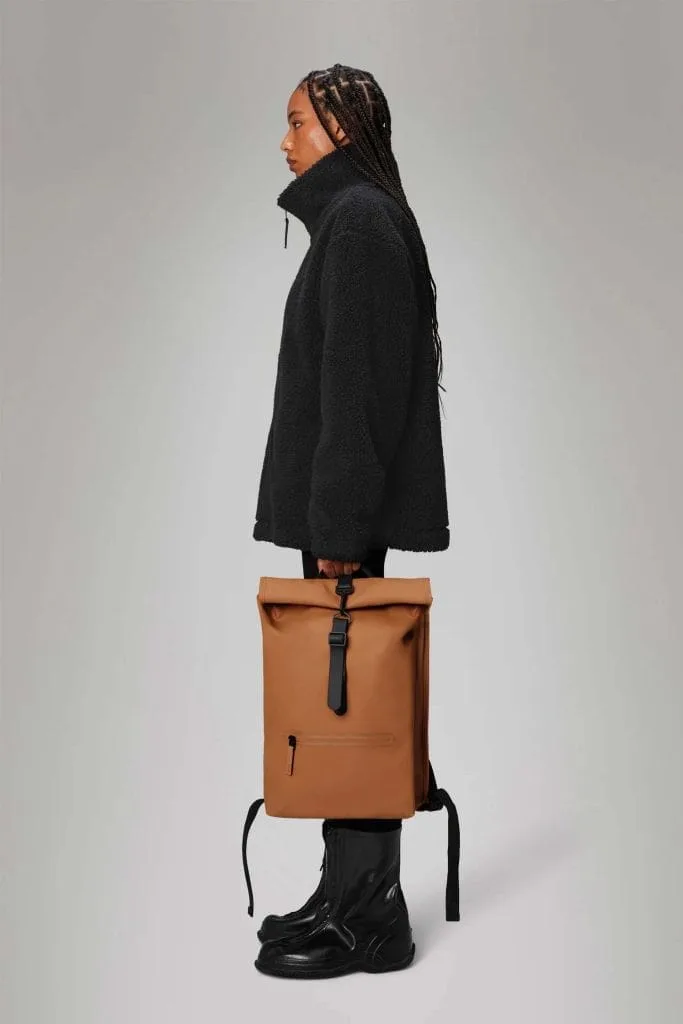 RAINS Rolltop Rucksack | Rust
