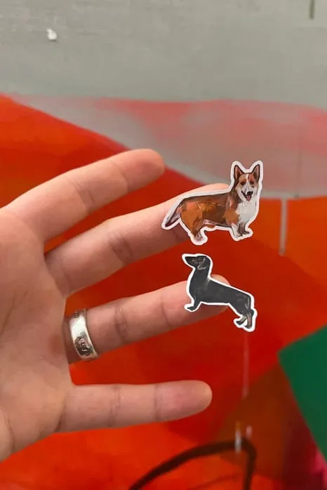 Zanes Veldres Stickers | Dogs
