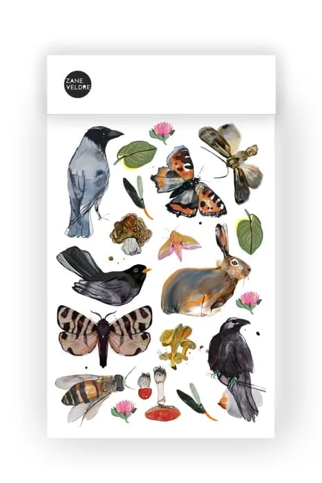 Zanes Veldres Stickers | Forest