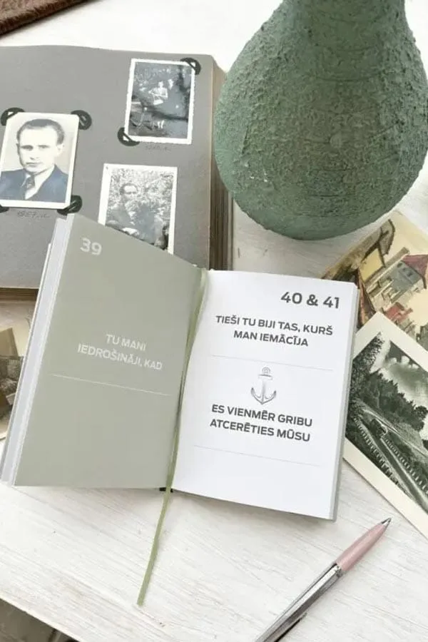 SEIK - pašu aizpildāma dāvanu grāmata "100 lietas, ko es tevī mīlu, vectētiņ"