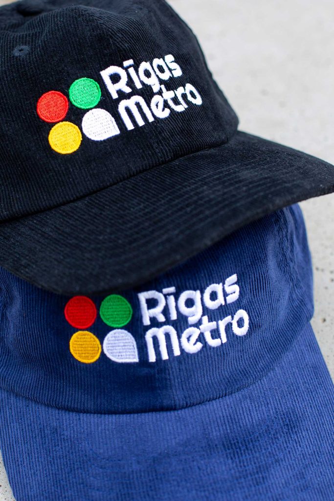 Rīgas Metro kepons | Melns